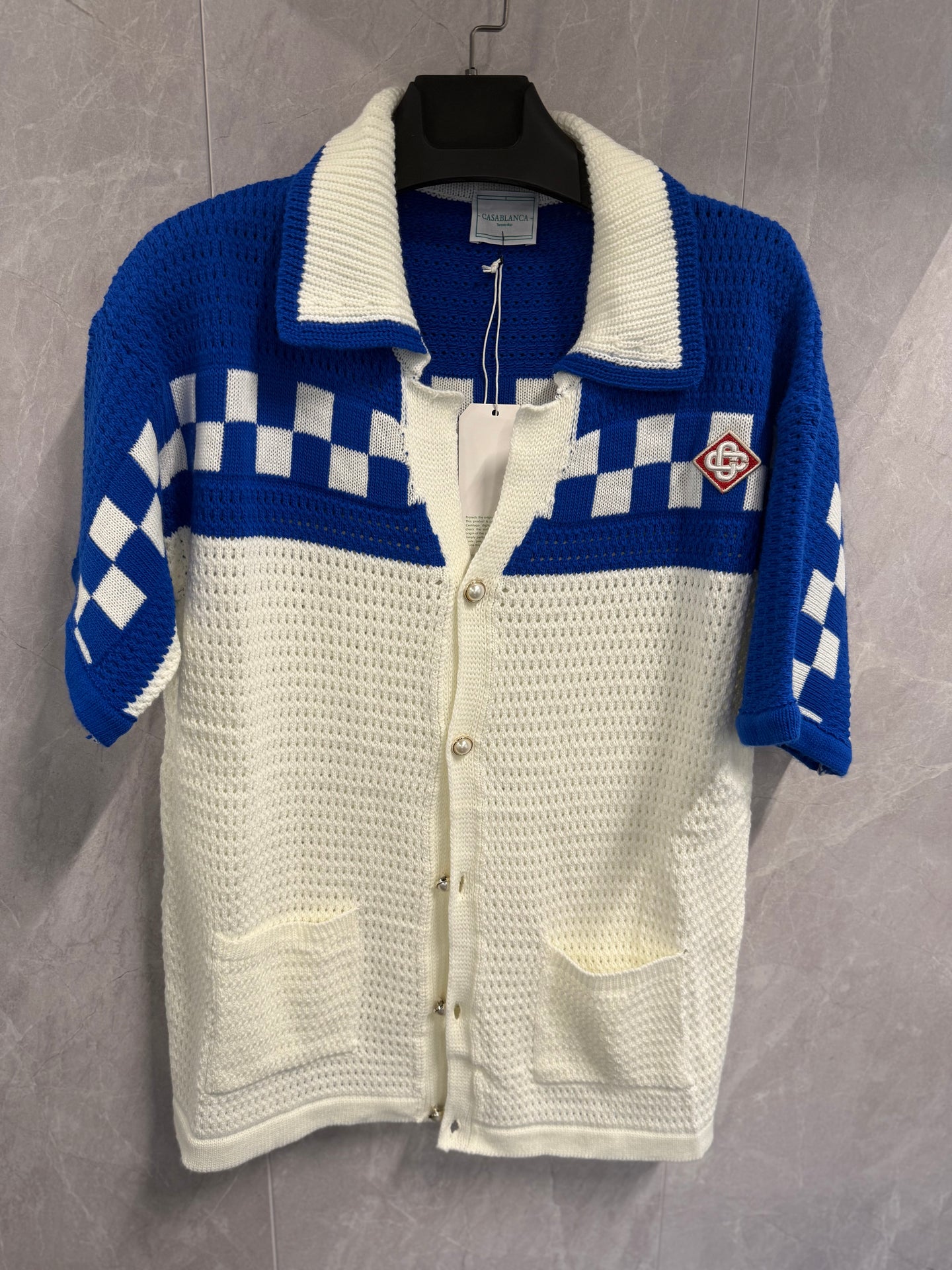 ZOMERSET CASABLANCA BADSTOF BLAUW