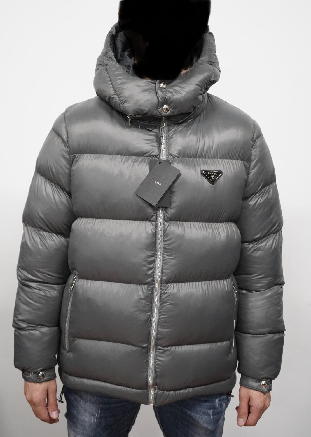 PRADA WINTERJAS GRIJS