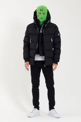 MONCLER WINTERJAS DUBBELRITS ZWART