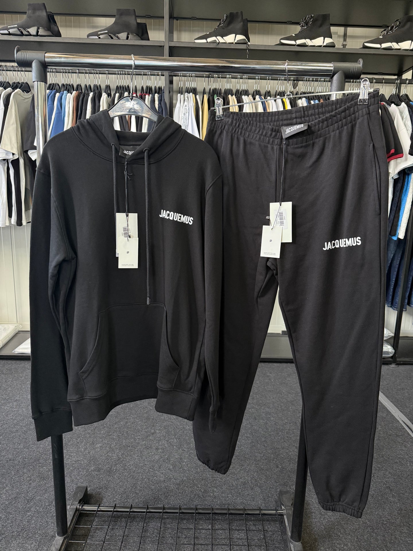 TRAININGSPAK JACQUEMUS ZWART