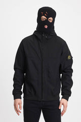 STONE ISLAND SOFTSHELL ZWART