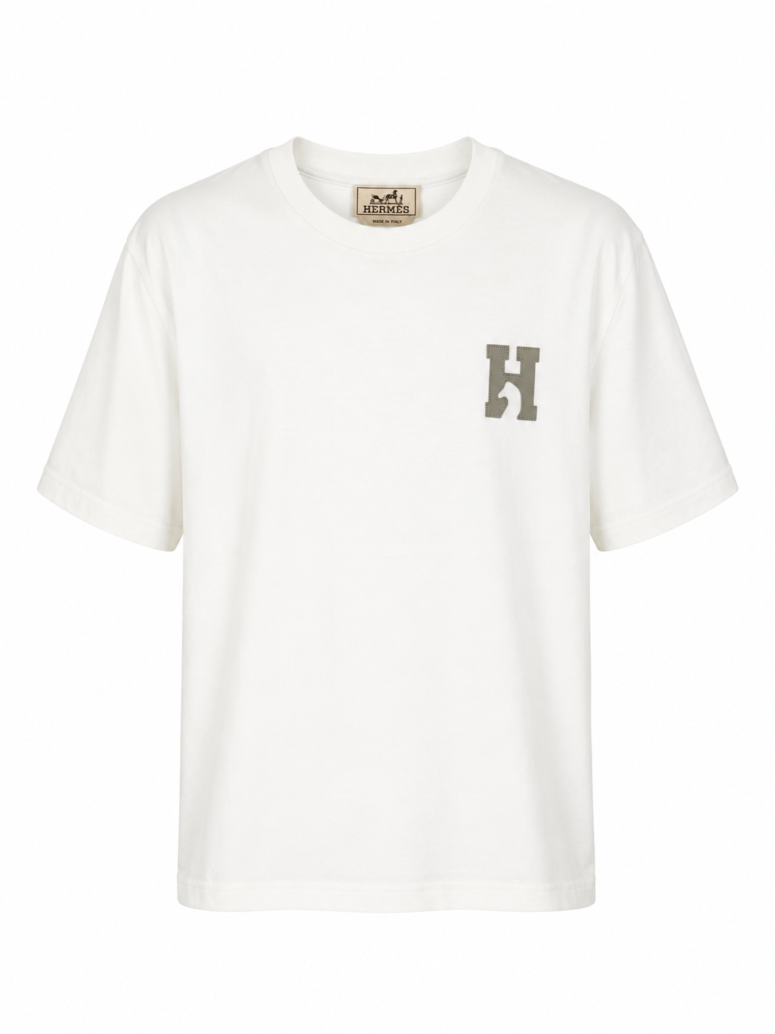 T-Shirt Hermes Wit