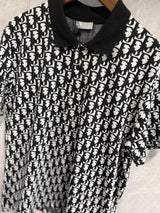 Polo Dior Oblique Zwart
