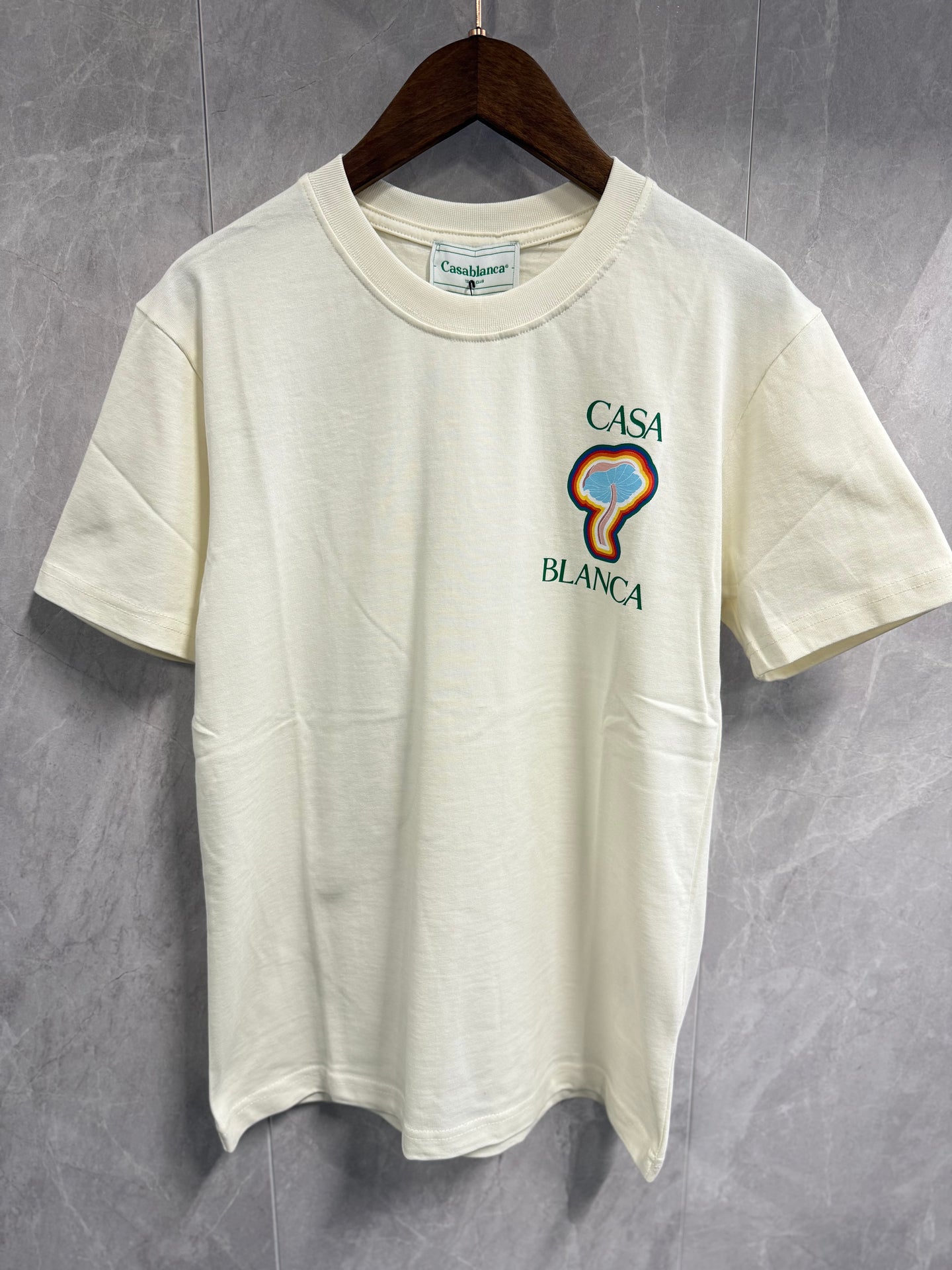T-Shirt Casablanca Kwal Wit