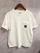 T-Shirt Stone Island Zak Wit