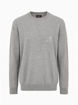 LORO PIANA TRIKO SWEATER GRIJS