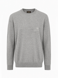 LORO PIANA TRIKO SWEATER GRIJS