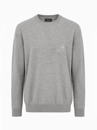 LORO PIANA TRIKO SWEATER GRIJS