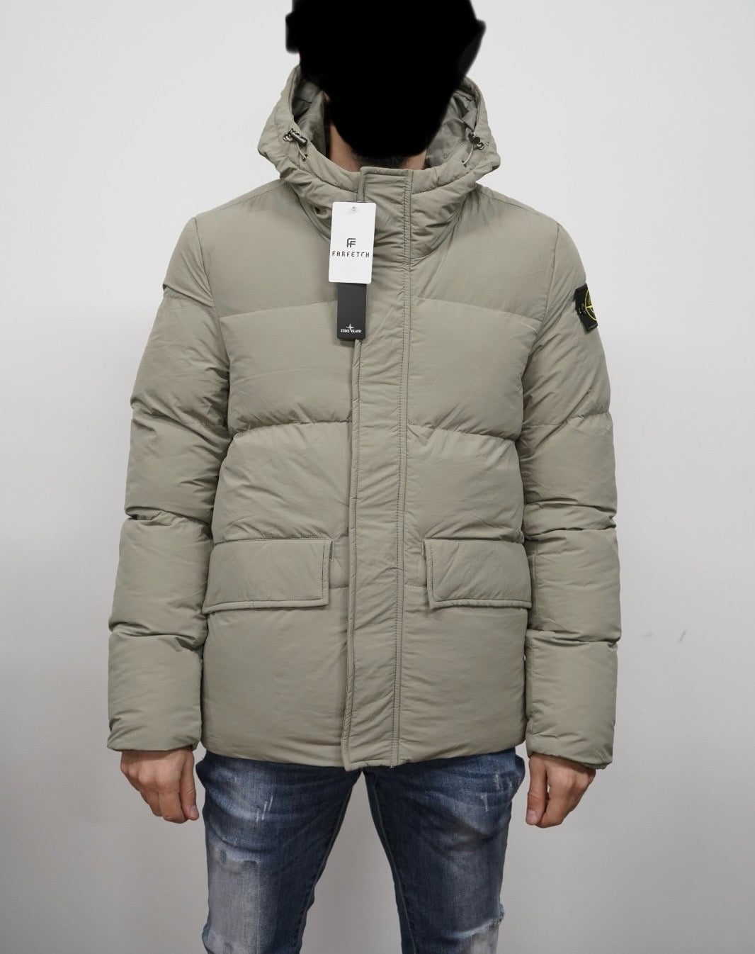 STONE ISLAND DONS WINTERJAS GROEN (zak)