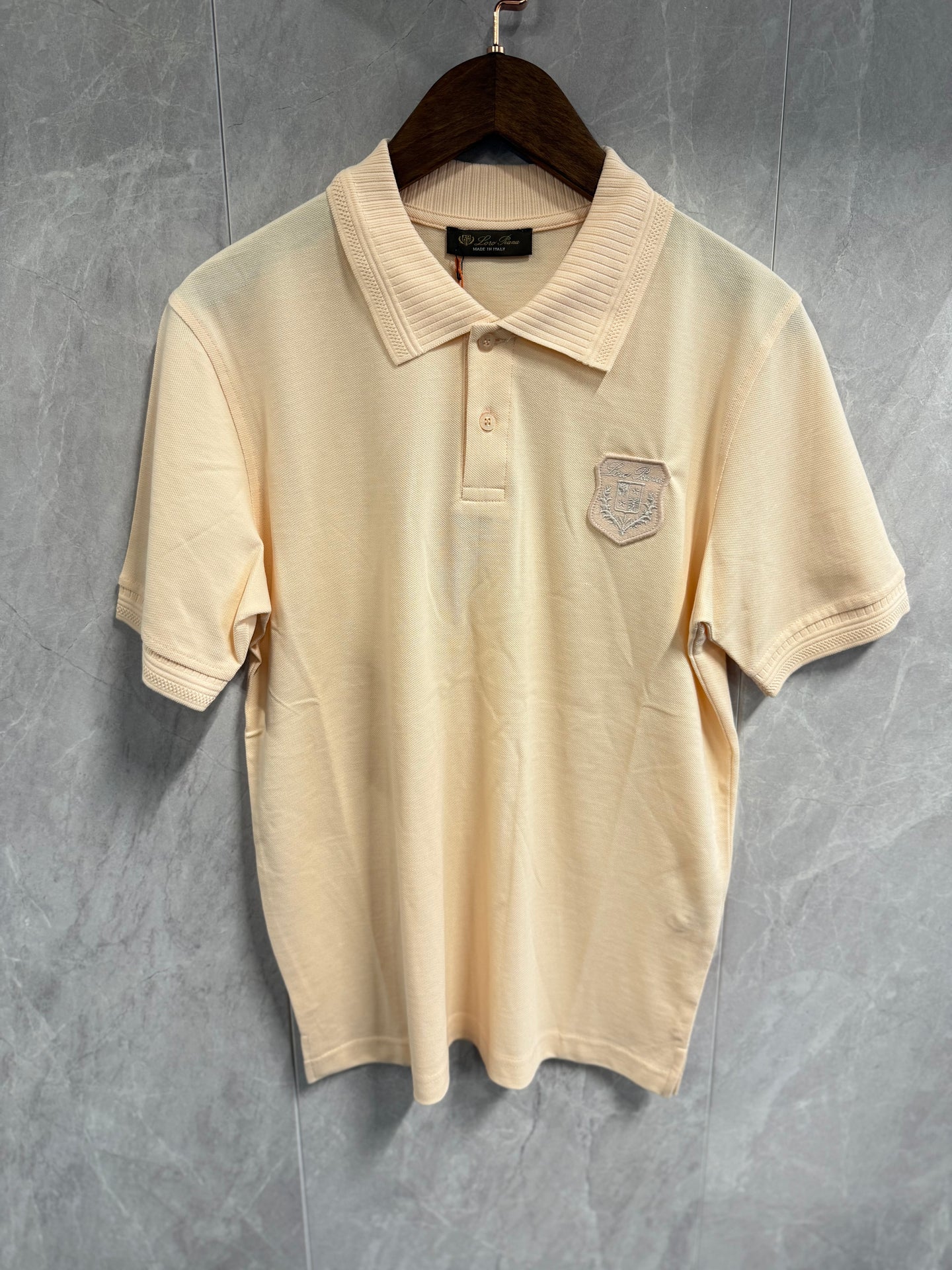 Polo Loro Piana Zalm