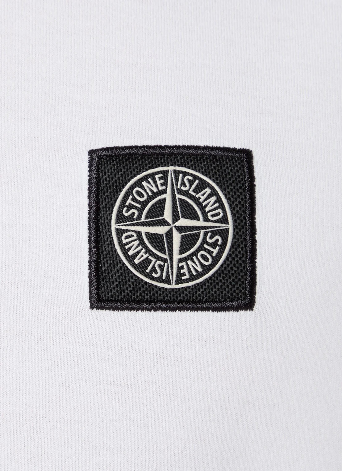 T-Shirt Stone Island Wit (basic)