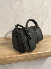 LV Keepall Tas Zwart Leer