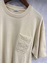 T-Shirt Loewe Beige (zak borst)