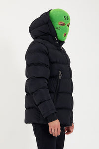 MONCLER WINTERJAS DUBBELRITS ZWART