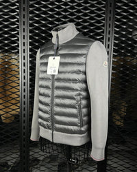 MONCLER CARDIGAN JACKET GRIJS