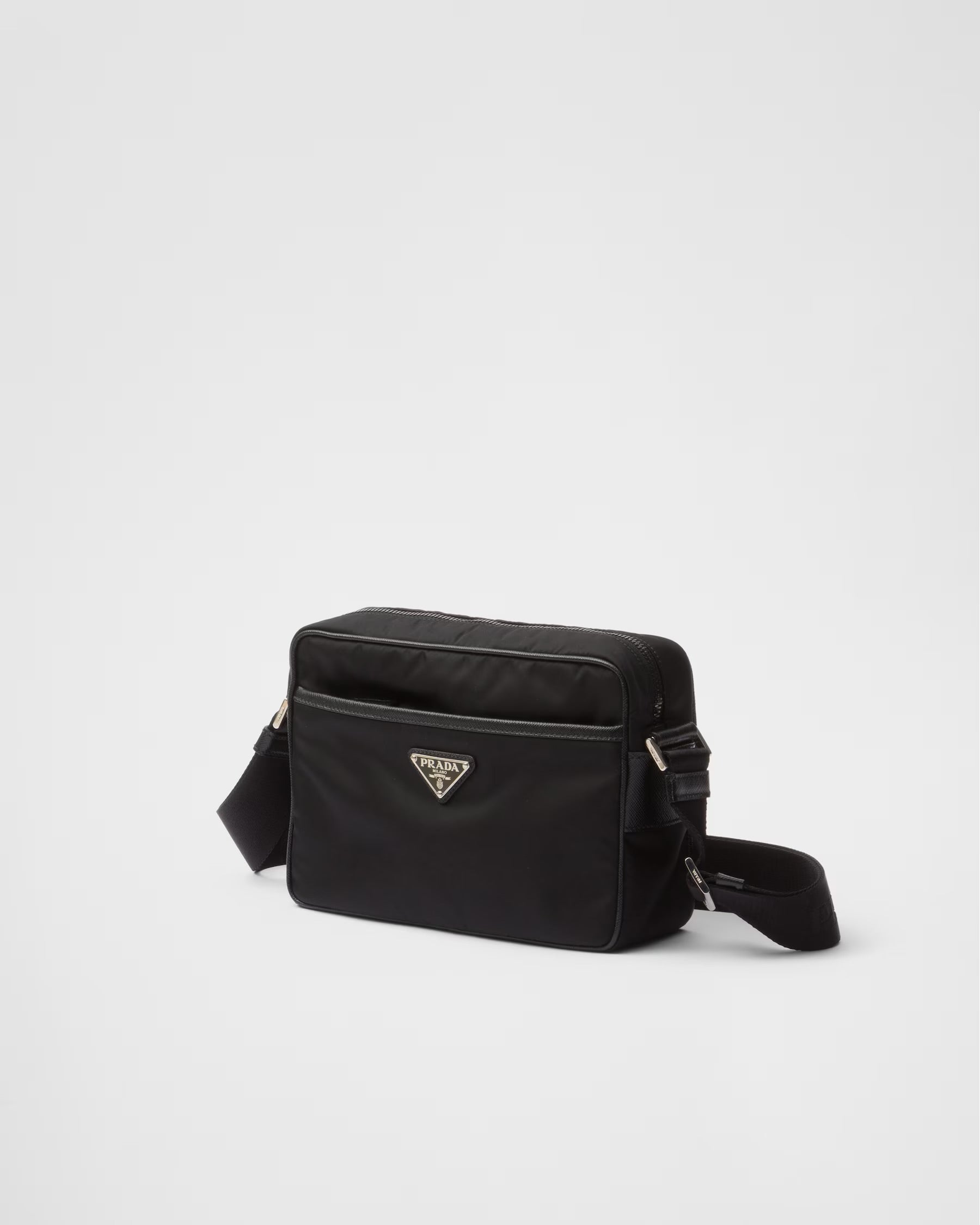 PRADA RE NYLON SAFFIANO MESSENGER BAG