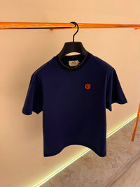 T-Shirt Hermes Donker Blauw