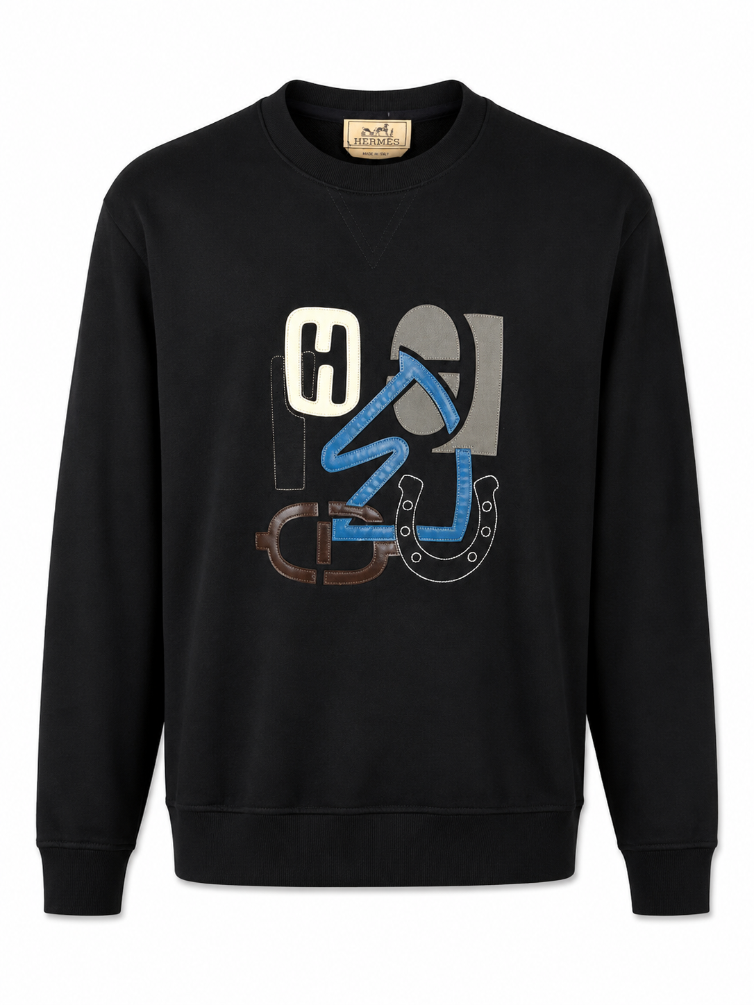 HERMES SWEATER ZWART