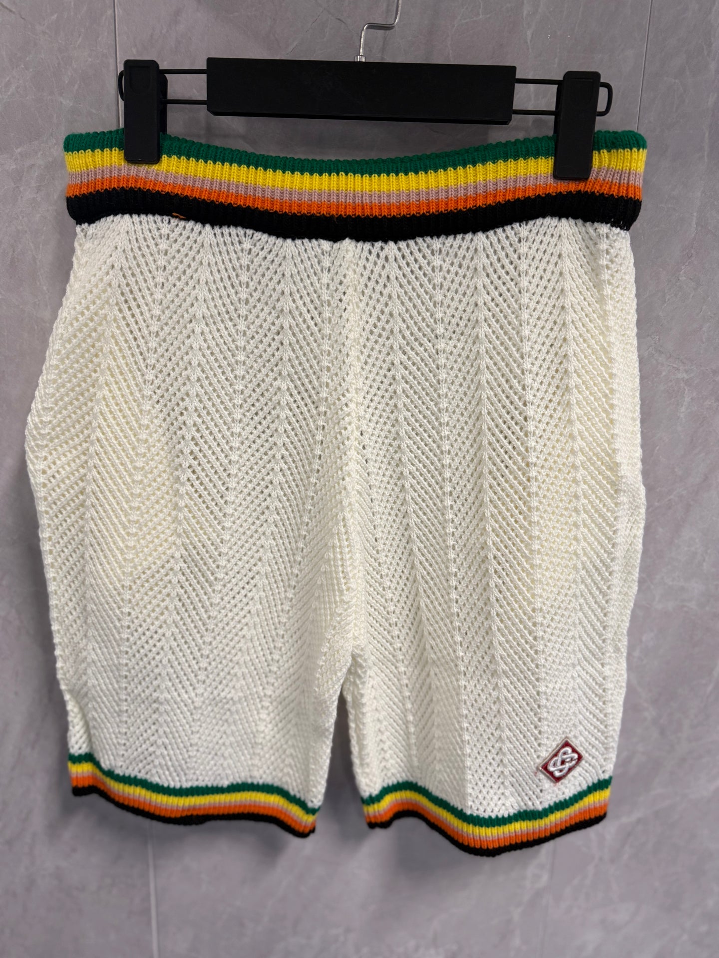 ZOMERSET CASABLANCA BADSTOF WIT REGENBOOG