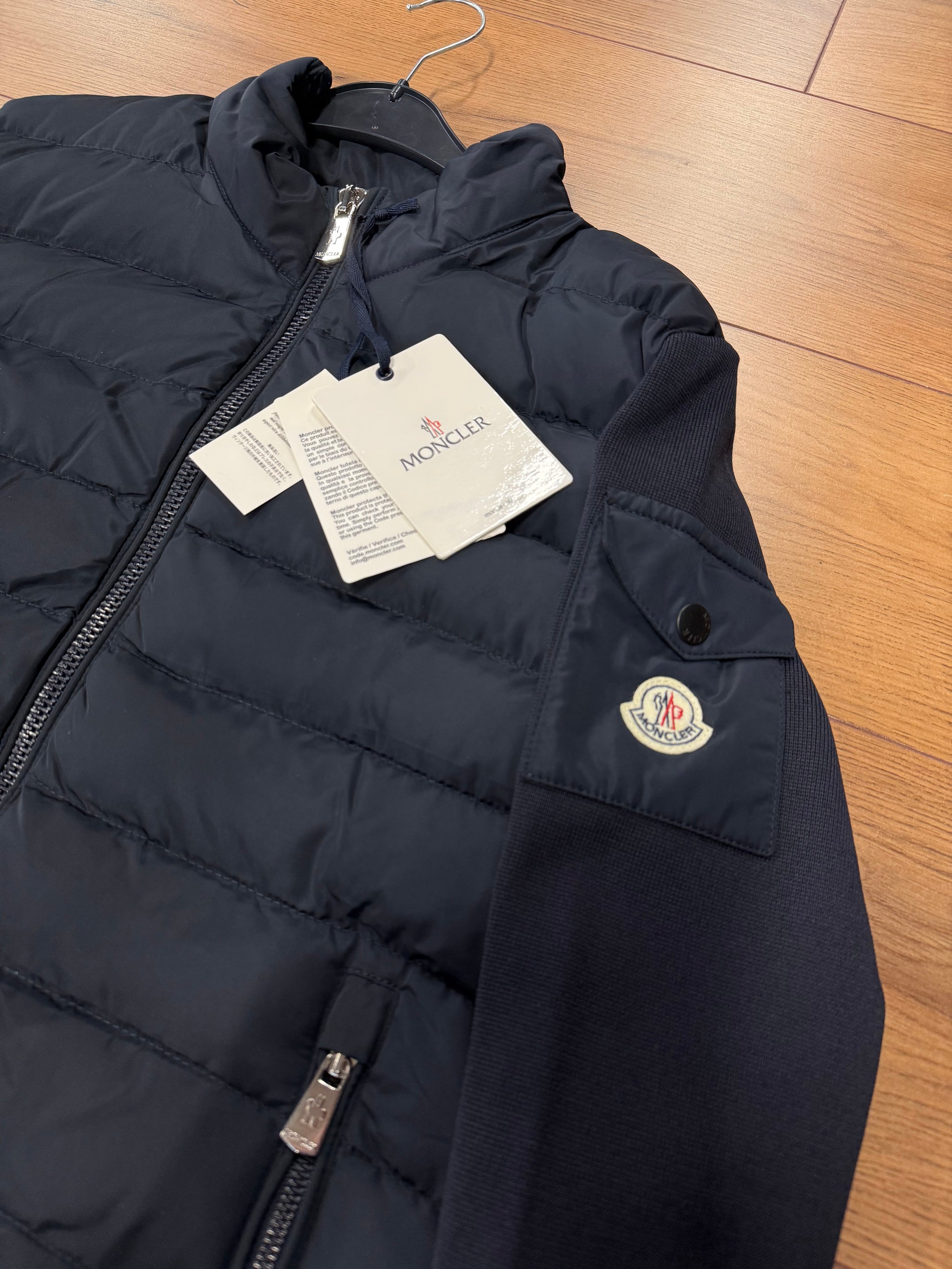 MONCLER TRIKOT JACKET NAVY (ZAK)