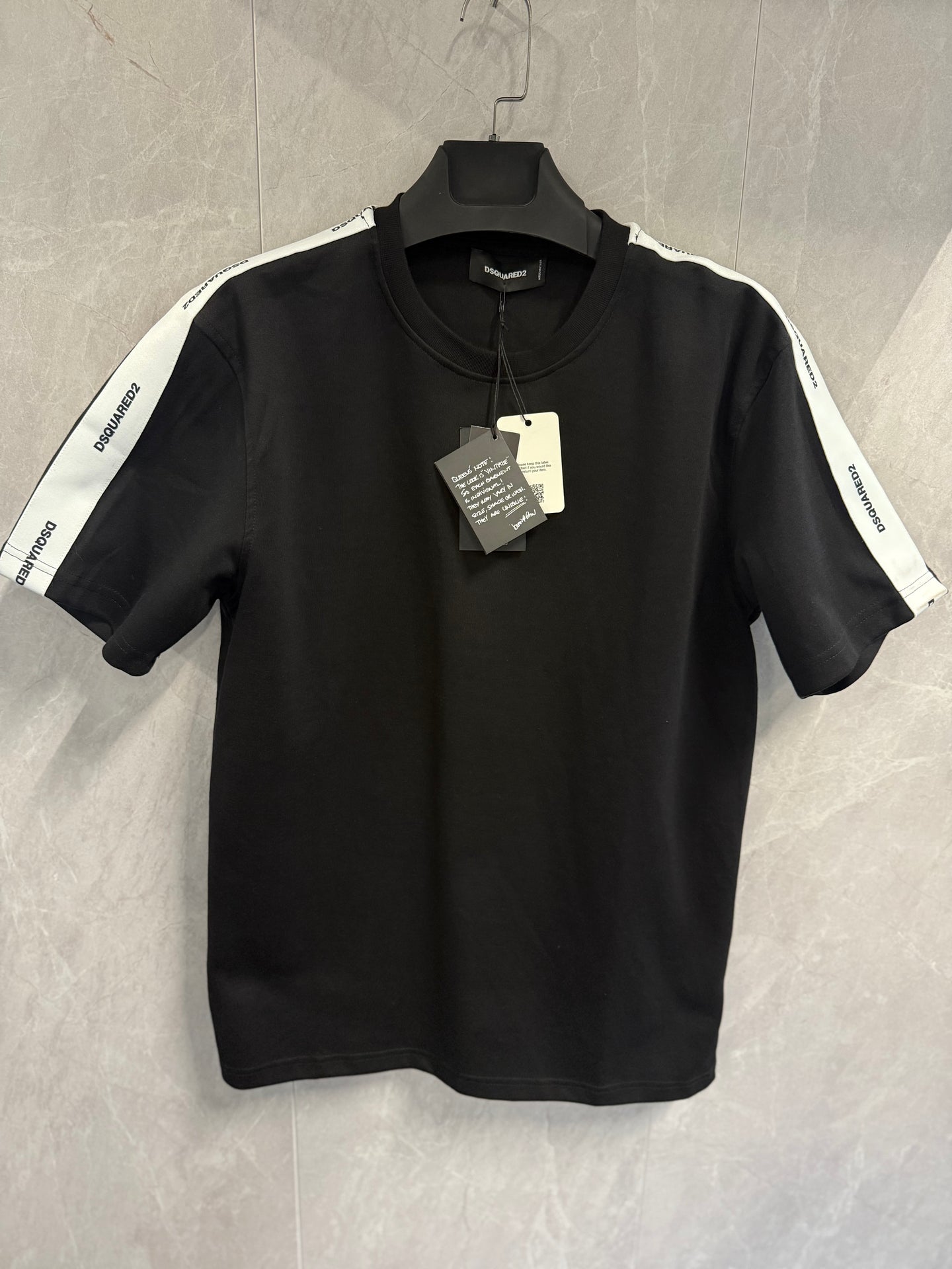 ZOMERSET DSQUARED2 ZWART STRIP