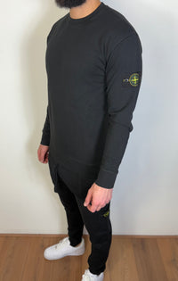 STONE ISLAND TRAININGSPAK ZWART