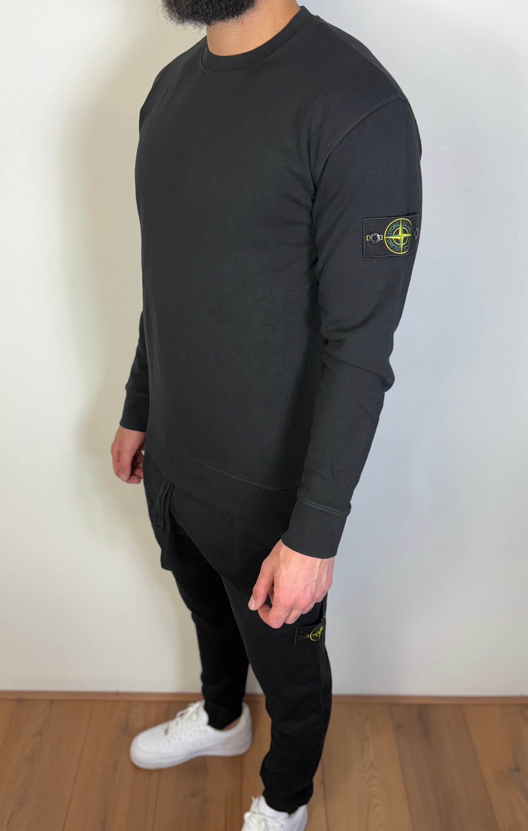 STONE ISLAND TRAININGSPAK ZWART