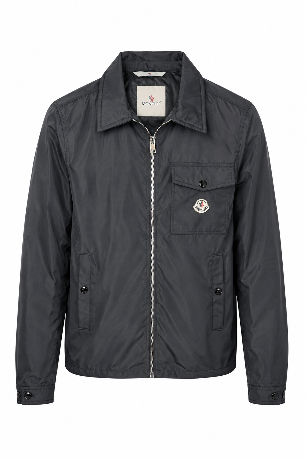 MONCLER REGENJAS BORSTZAK ZWART