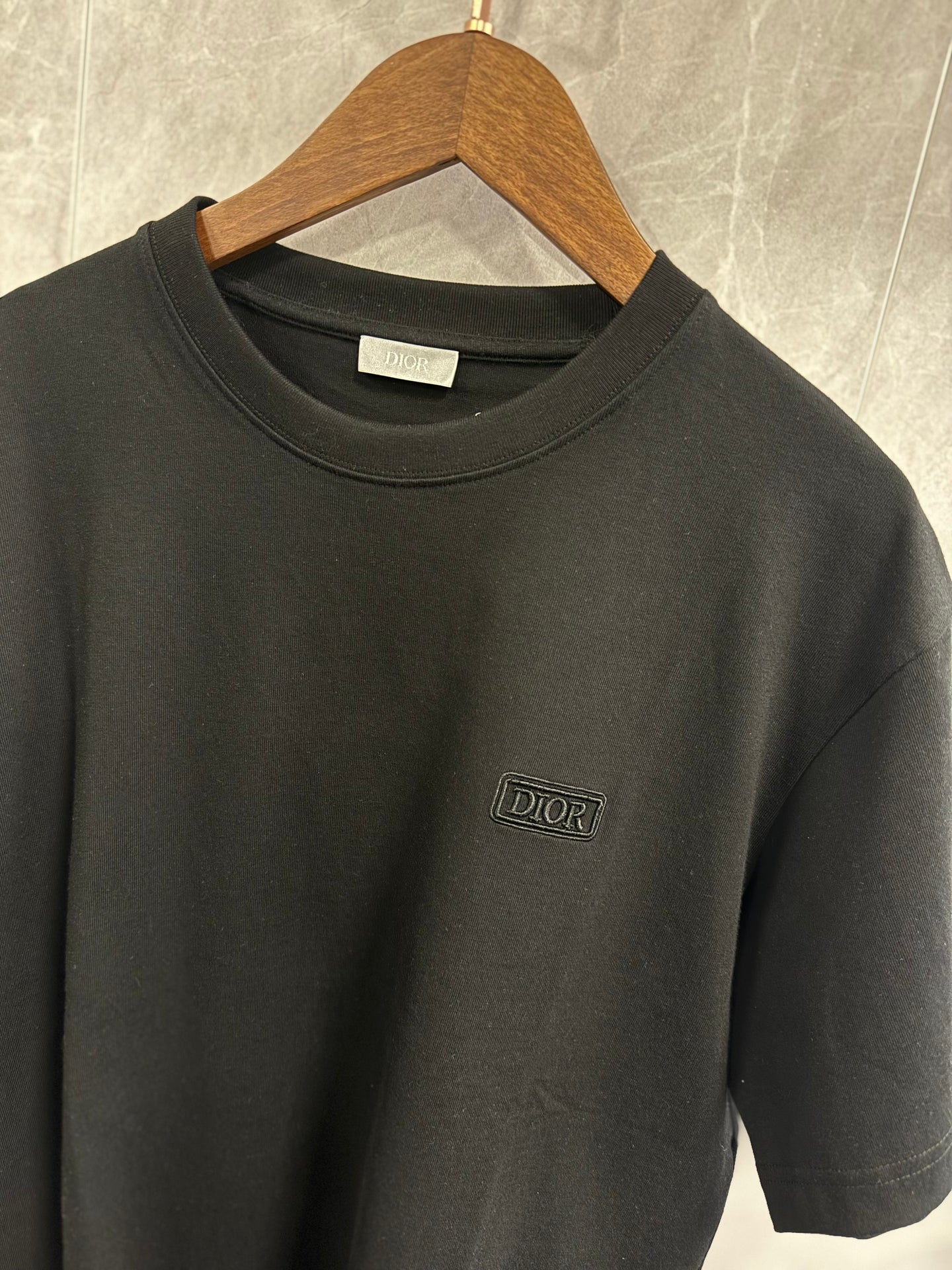 T-Shirt Christian Dior Zwart (stik rb borst)