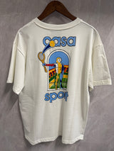T-Shirt Casablanca Sport Wit