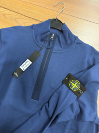 STONE ISLAND SWEATER ZIP BLAUW ELITE
