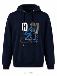 HERMES HOODIE NAVY