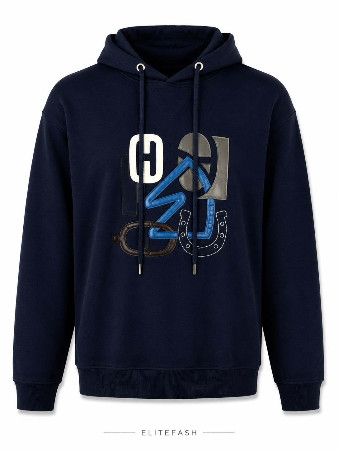HERMES HOODIE NAVY