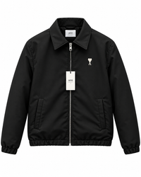 AMI VERFIJNDE ZOMER JACKET ZWART