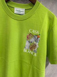 T-Shirt Casablanca Groen (pilaar)