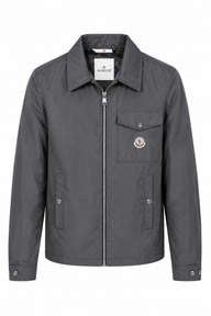 MONCLER REGENJAS BORSTZAK ANTRACIET