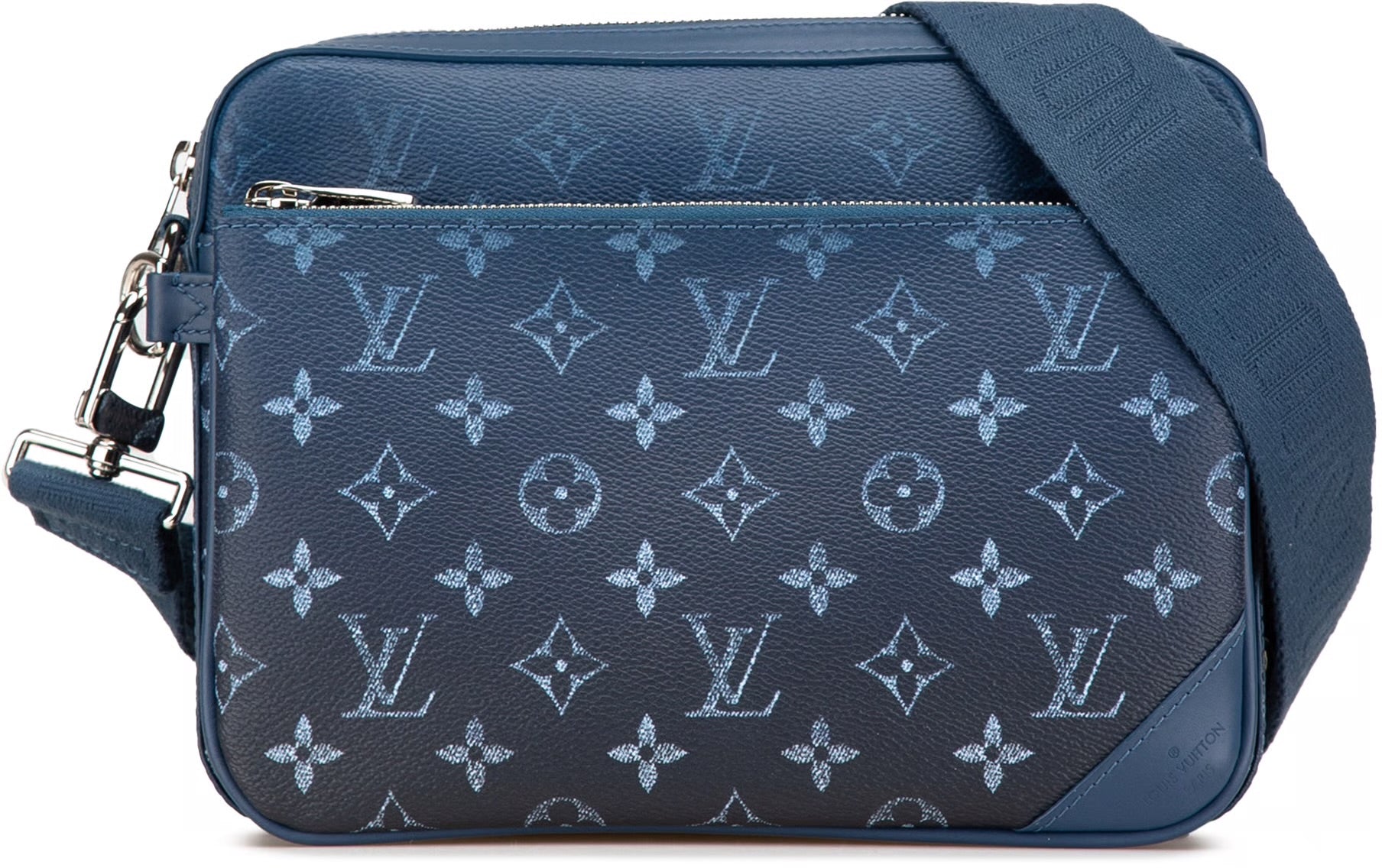 LV TRIO MESSENGER BAG NAVY