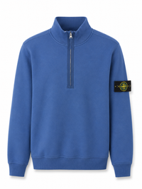 STONE ISLAND SWEATER ZIP BLAUW ELITE