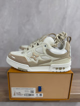 LV Skate Trainers Beige Wit