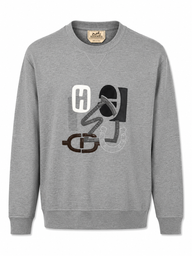 HERMES SWEATER GRIJS