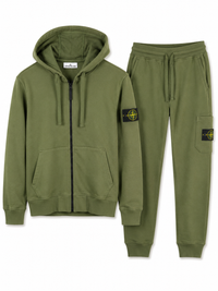 STONE ISLAND TRAININGSPAK HOODIE GROEN