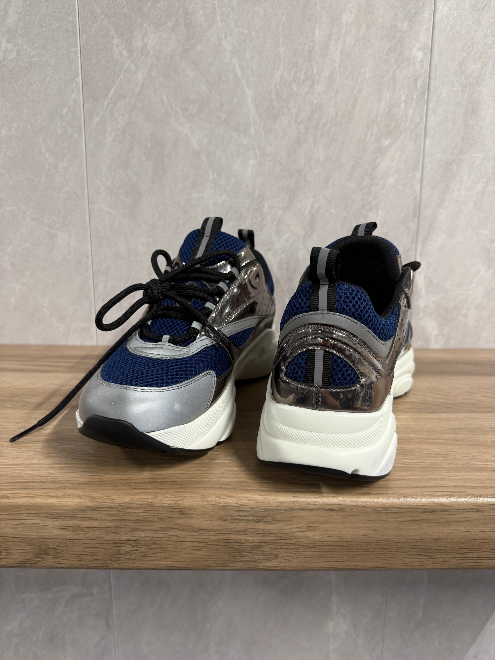 Dior B22 Blauw Zilver