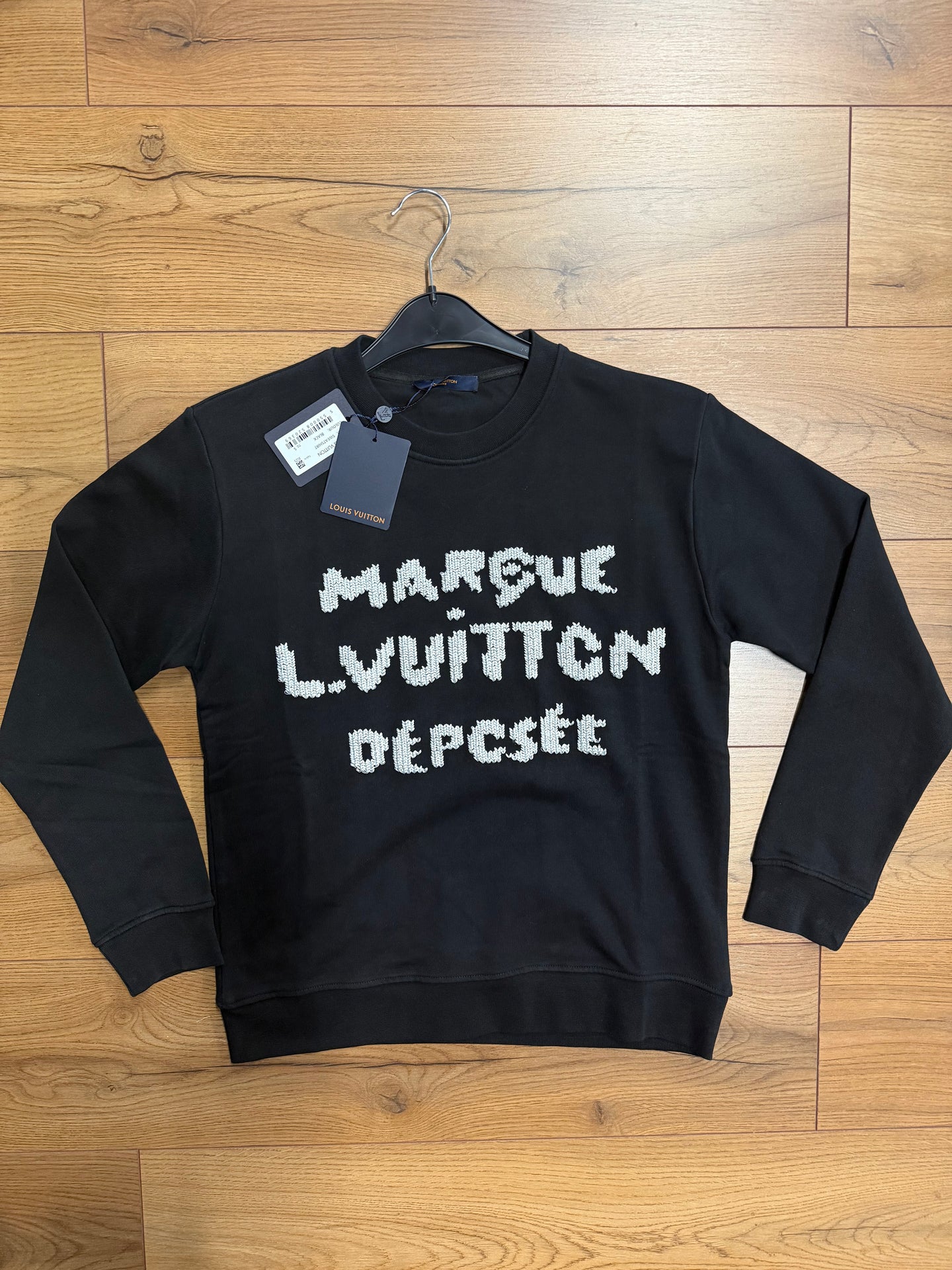 LV MARQUE SWEATER ZWART