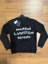 LV MARQUE SWEATER ZWART