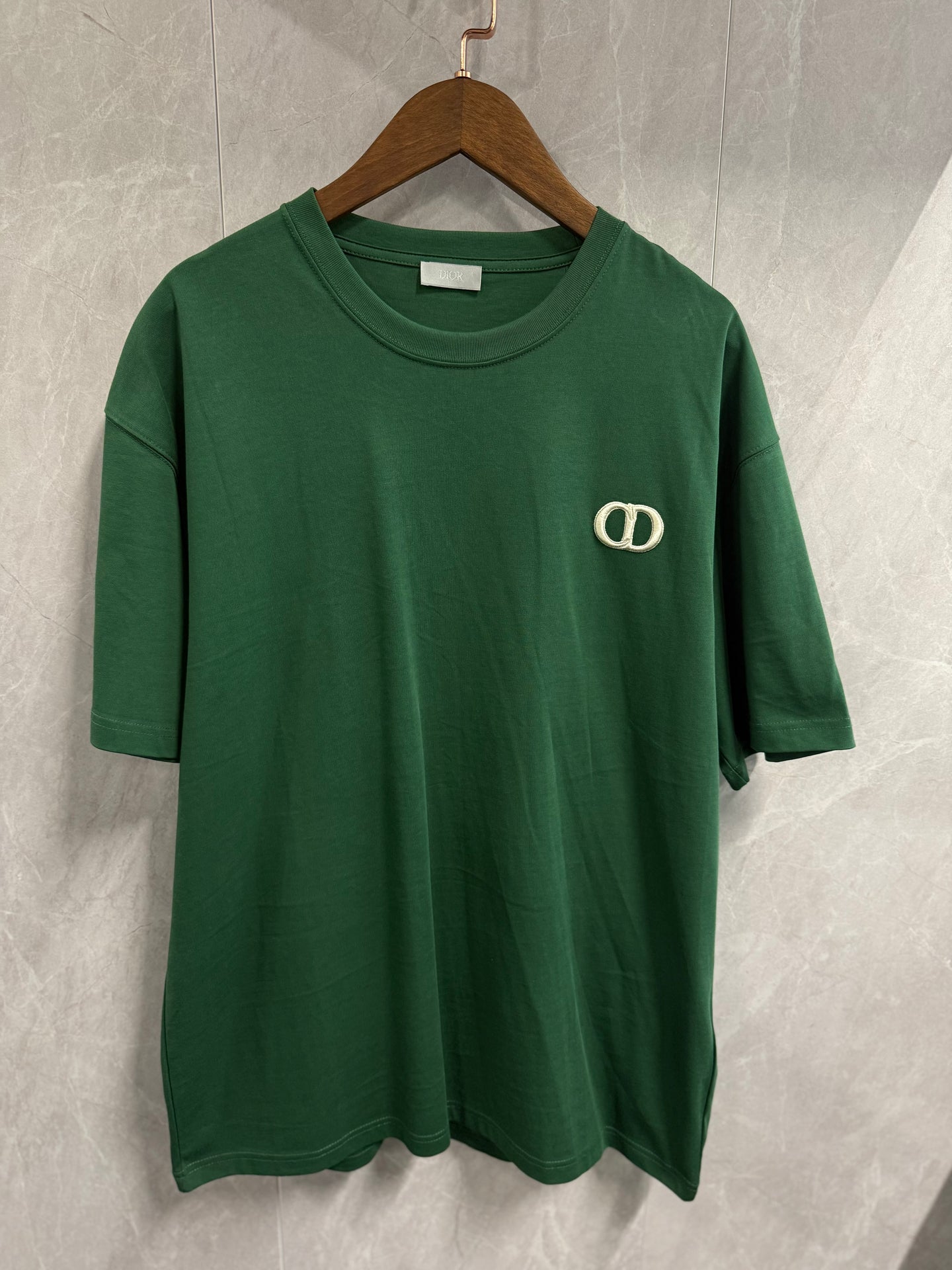 T-Shirt Christian Dior CD Groen
