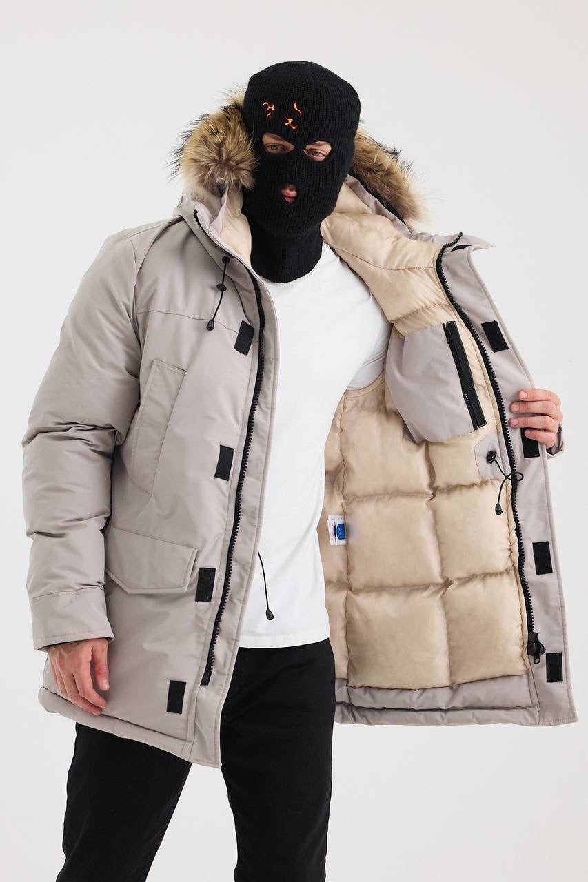 CANADA GOOSE WINTERJAS BEIGE