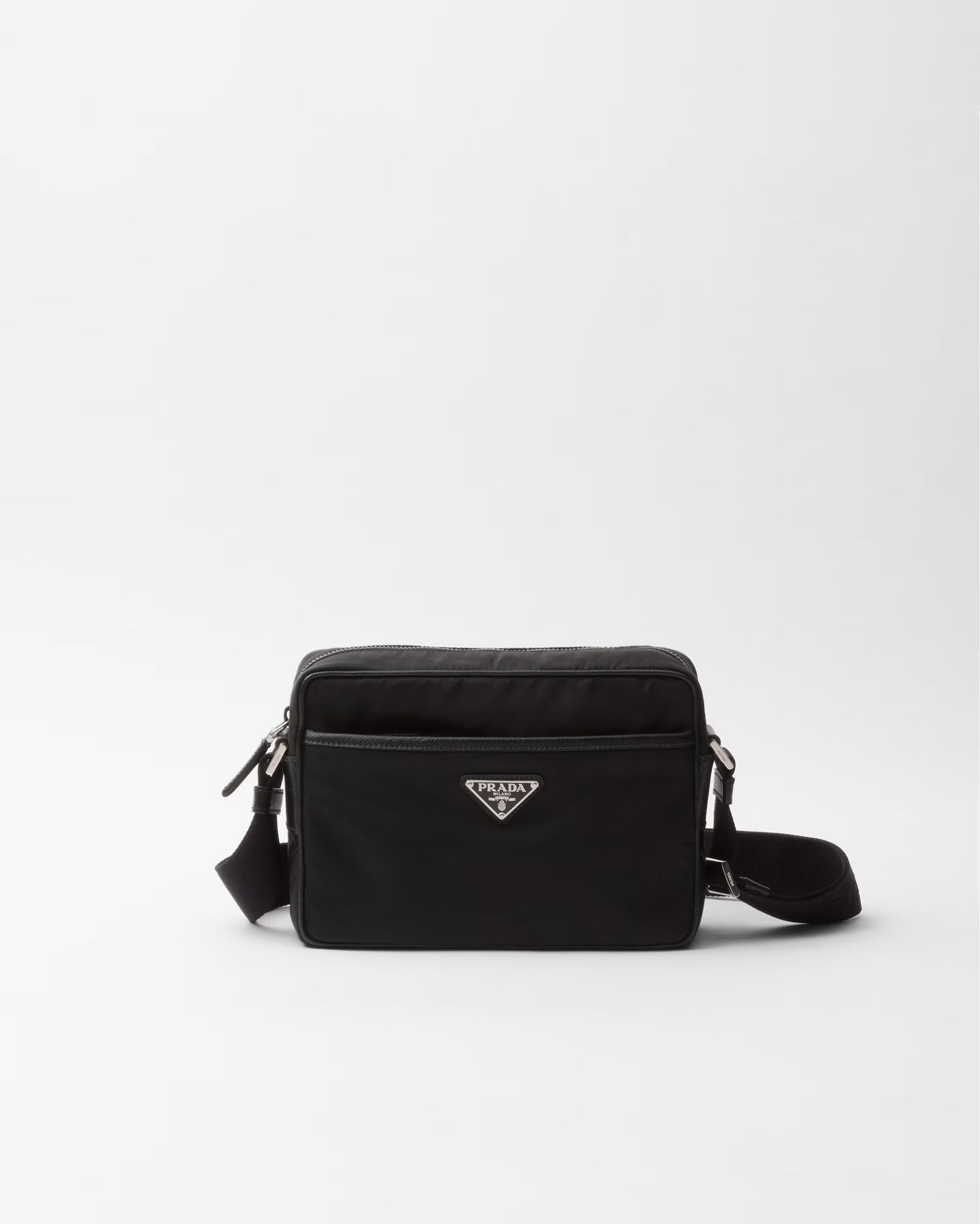 PRADA RE NYLON SAFFIANO MESSENGER BAG