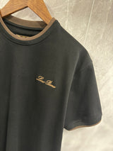 T-Shirt Loro Piana Zwart (bruin)