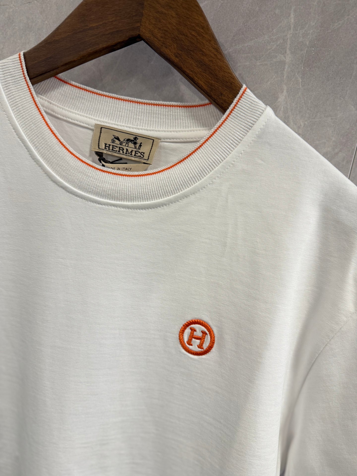 T-Shirt Hermes Wit