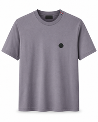 T-Shirt Moncler Hals Indigo